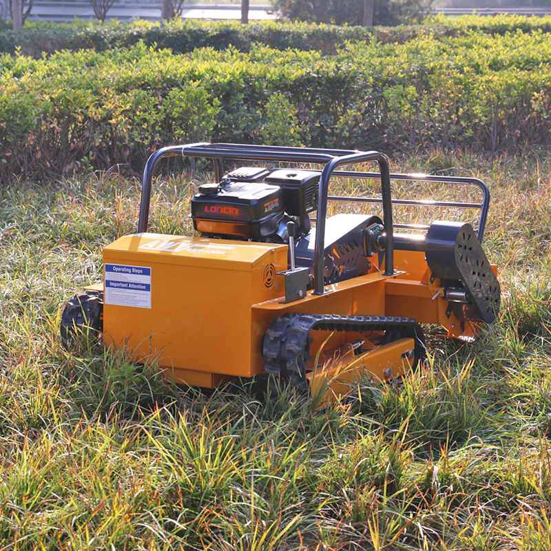 AWY-1000S Remote Control Flail Mower Slope Brush Cutter CE Certified gallery image 5