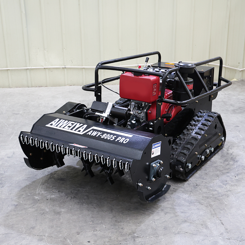 AWY-1000Spro Tracked Remote Control Flail Mower related product image