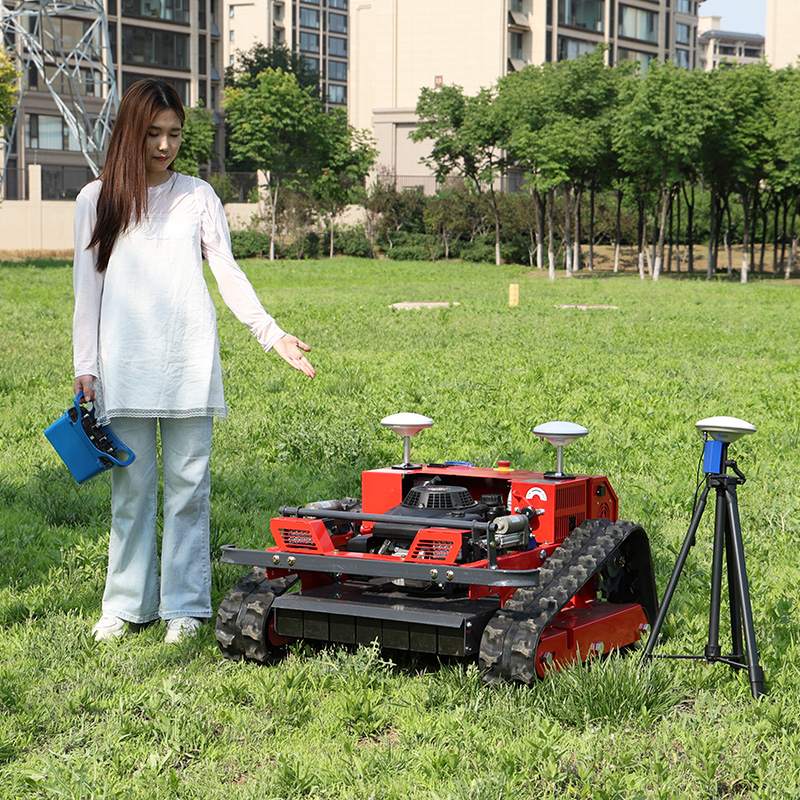 AWY-550 GPS Crawler Robotic Lawn Mower gallery image 3