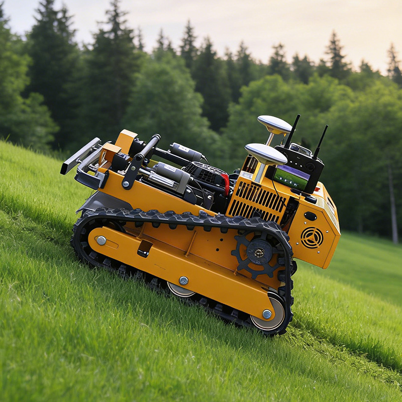 AWY-550 GPS  Crawler Lawn Mower Robot gallery image 4