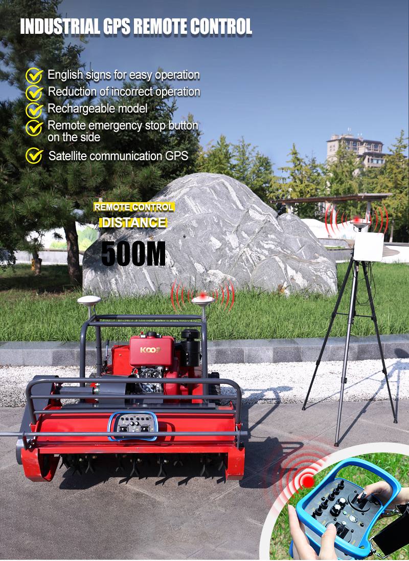 Zero Turn Flail Mower for European Garden Slopes detail image 5
