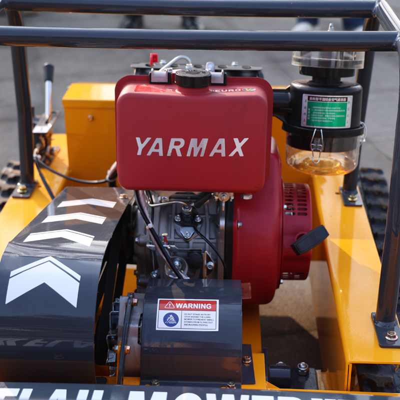 AWY-Spro Diesel Flail Mower for Hillside Orchard Weeding detail image 6