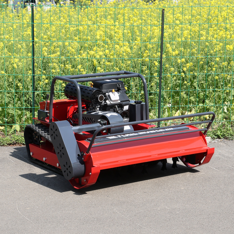 AWY-1200S Remote Control Flail Mower | Heavy-Duty Tracked Brush Cutter with 120cm Cutting Width gallery image 1