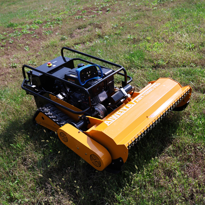 AWY-1000S Pro: Smart & Highly Maneuverable RC Crawler Mower, Dedicated for Private Estates gallery image 2