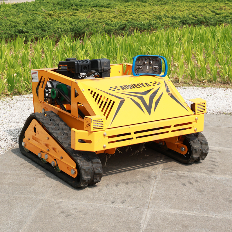 AWY-550S 550mm Remote Control Tracked Flail Mower detail image 3