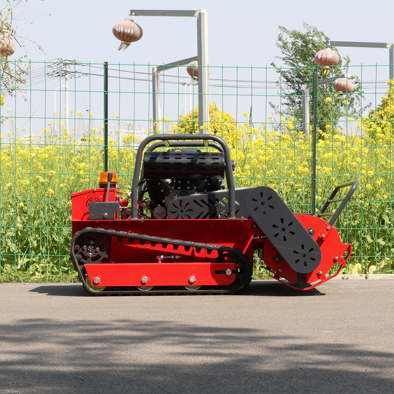 AWY-1200S Remote Control Flail Mower | Heavy-Duty Tracked Brush Cutter with 120cm Cutting Width gallery image 3