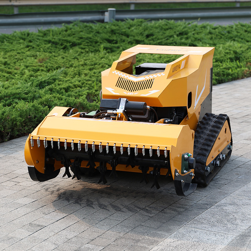 AWY-800SM 459CC Gasoline Remote Control Tracked Flail Mower detail image 5