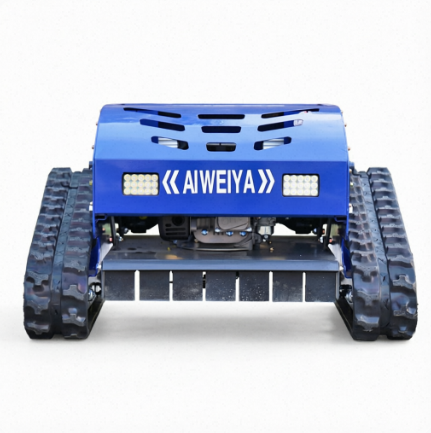 AWY-550H 550mm Remote Control Tracked Lawn Mower | 45° Slope Commercial Mower