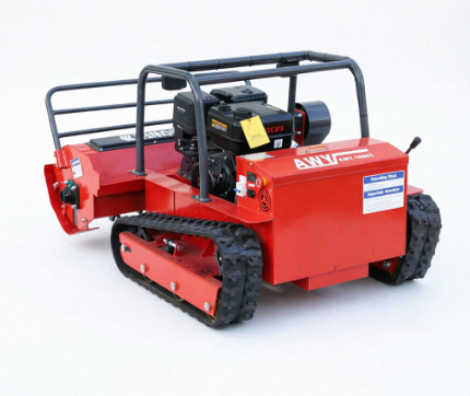 Factory Direct AWY-1000S RC Mower, 55° Steep Slope Crawler Grass Shredder for Orchard thumbnail 2