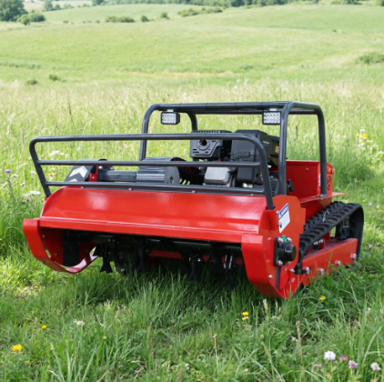 AWY-1000S 100cm All-Terrain Remote Control Crawler Flail Mower gallery image 1