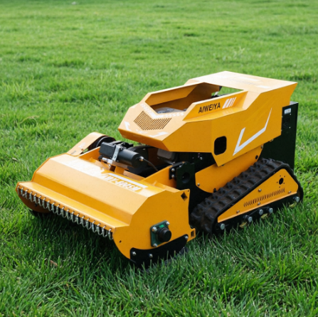 AWY-800SM 459CC Gasoline Remote Control Tracked Flail Mower gallery image 2
