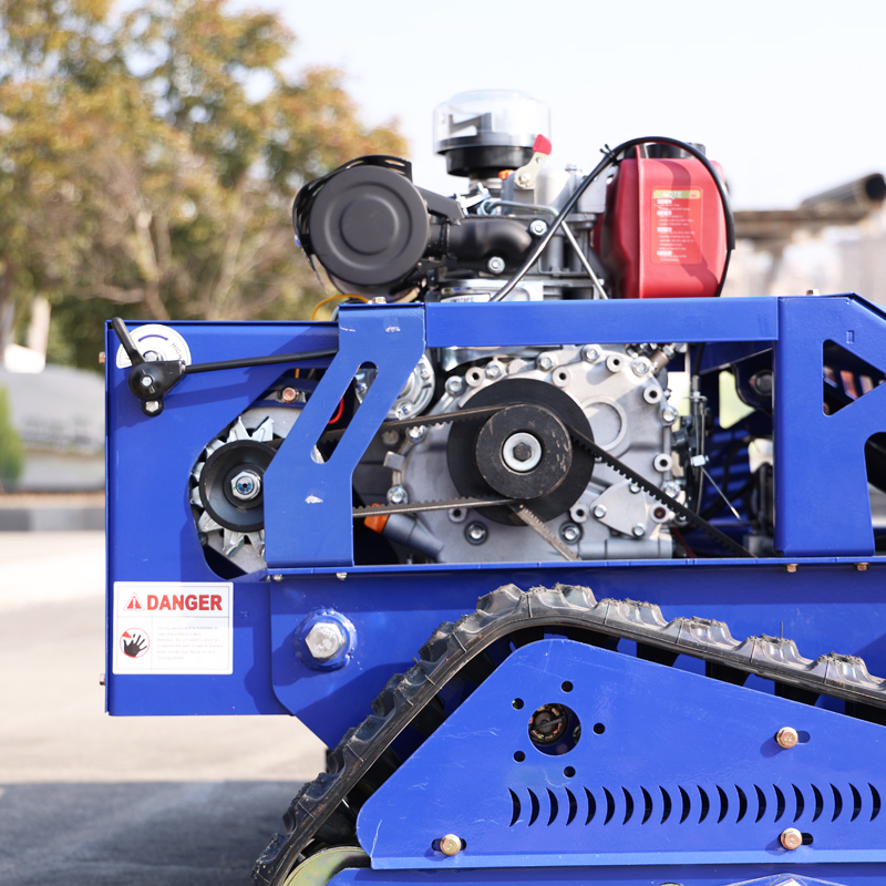 AIWEIYA AWY-550S 550mm Tracked Remote Control Flail Mower detail image 1
