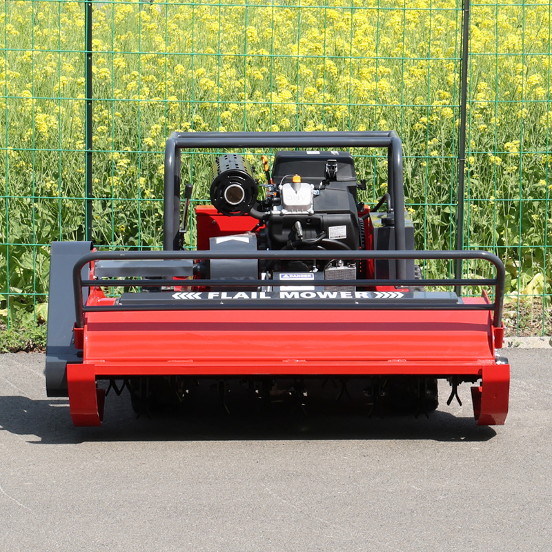 120cm High-Coverage Remote Control Tracked Flail Mower gallery image 3