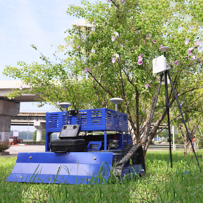 AWY-550 GPS Remote Control Lawn Mower | 45° Slope Crawler Mower gallery image 3