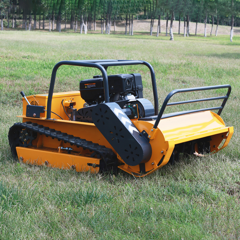 AWY-800S 80cm Commercial Remote Control Tracked Flail Mower gallery image 4