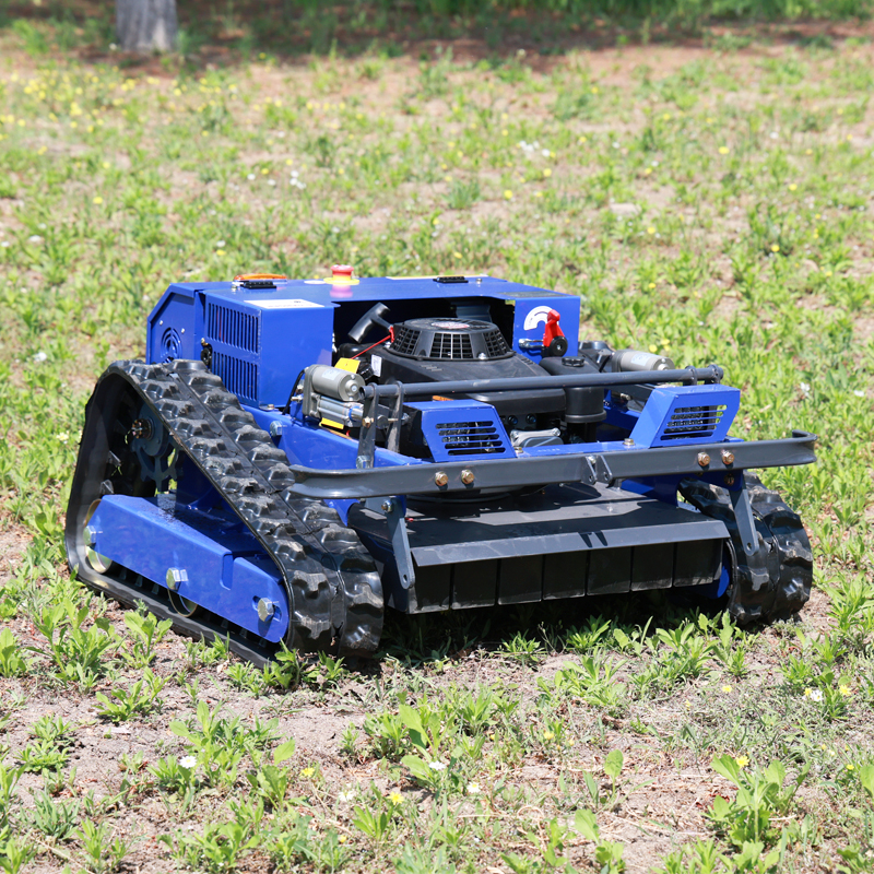 AWY-550 224CC Remote Control Tracked Lawn Mower for Slopes & Tough Terrain gallery image 3