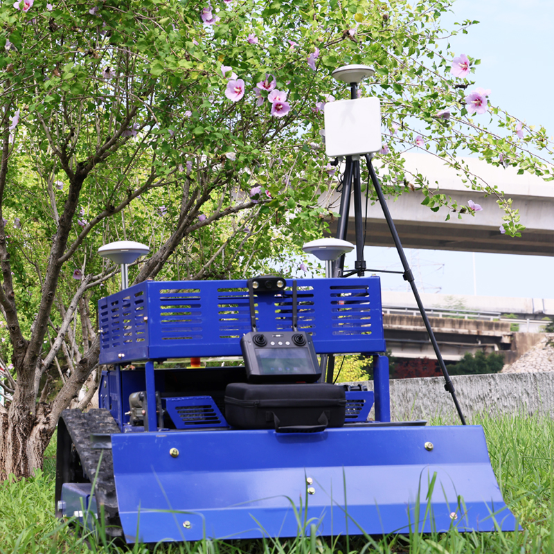 AWY-550 GPS Remote Control Lawn Mower | 45° Slope Crawler Mower gallery image 5