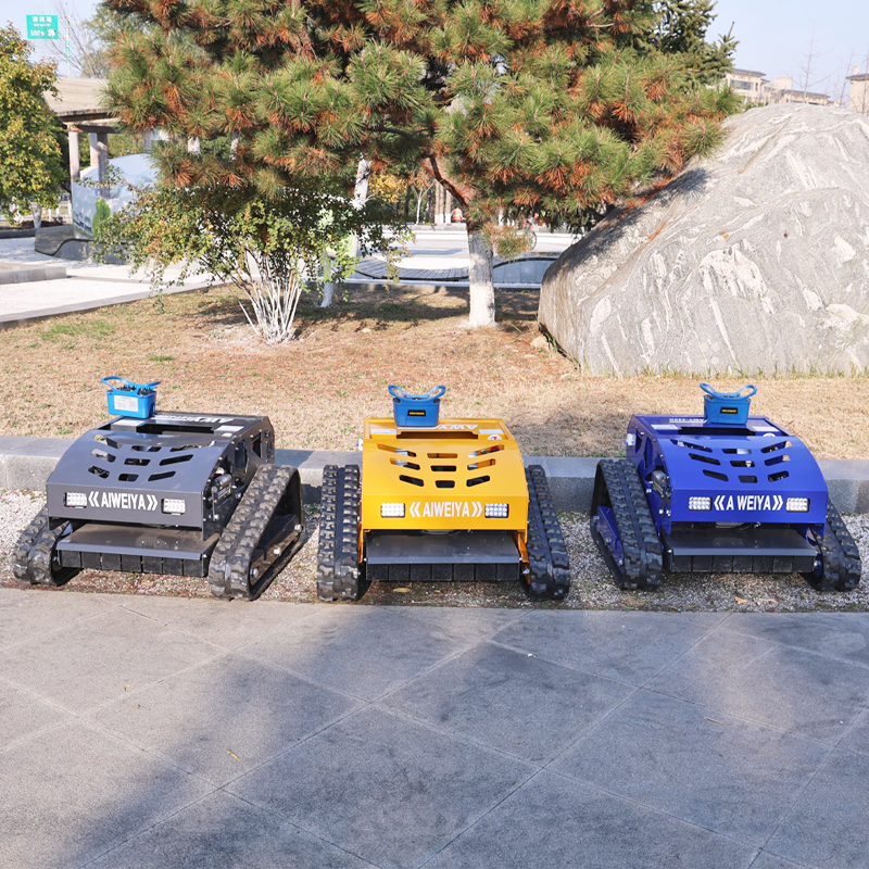 AWY-550H Remote Control Crawler Lawn Mower (Loncin Engine / 45° Slope / 500m Remote Range) detail image 3
