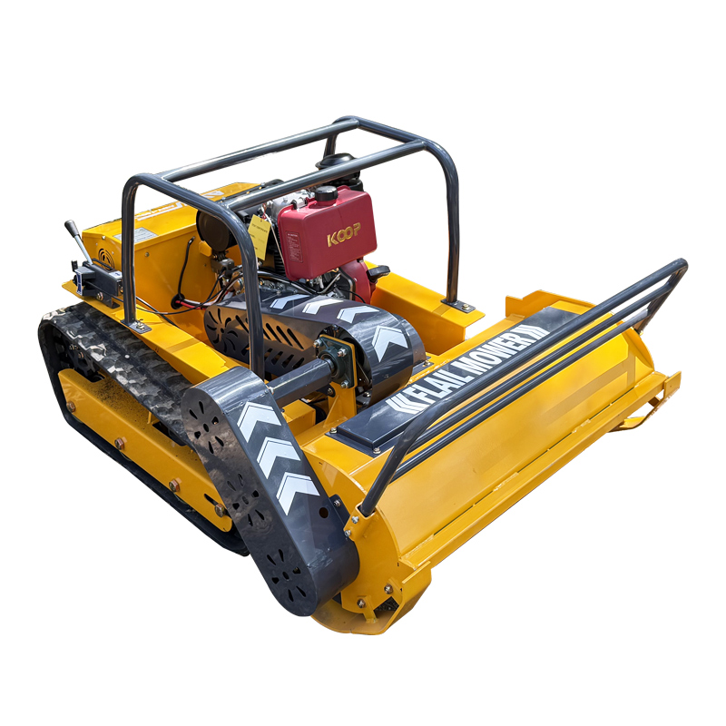 AWY-800S 80cm Commercial Remote Control Tracked Flail Mower