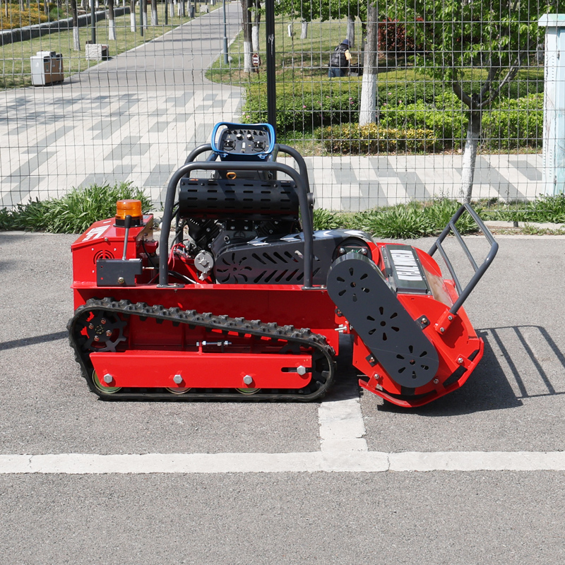AWY-1200S 120cm Commercial Wide-Cut Remote Control Tracked Flail Mower detail image 5