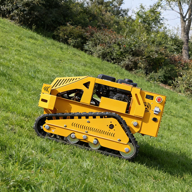 AWY-550S Commercial Tracked Remote Control Flail Mower | 550mm Cutting Width | 500m Remote Control | 45° Gradeability gallery image 4
