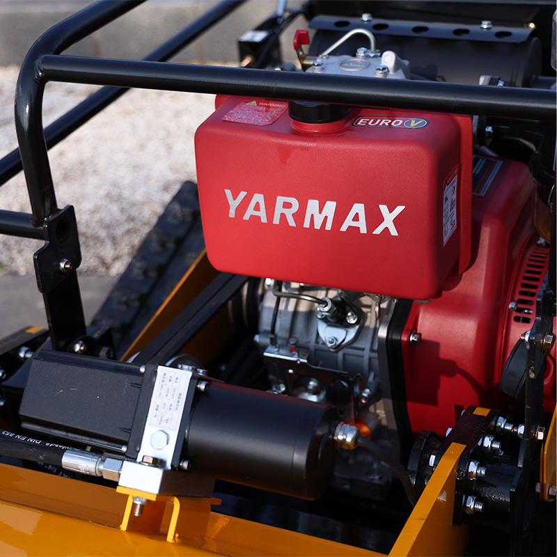 AWY-1000S PRO 100cm Diesel Crawler Remote Flail Mower detail image 5