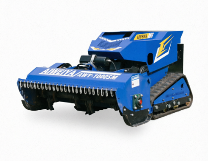 AWY-1000SM 100cm Diesel Remote Control Tracked Flail Mower with YARMAX 195F Engine thumbnail 2