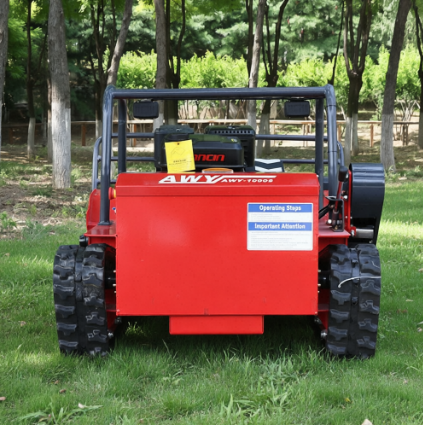 100cm Heavy-Duty Remote Control Tracked Flail Mower gallery image 4