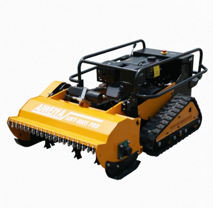 AWY-800S PRO 80cm Gasoline Remote Control Crawler Flail Mower thumbnail 3