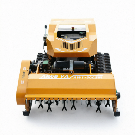 AWY-800SM 80cm Remote Control Tracked Flail Mower with 459CC Gasoline Engine thumbnail 5