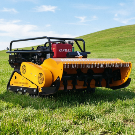 AWY-1000S PRO 100cm Diesel Crawler Remote Flail Mower gallery image 4