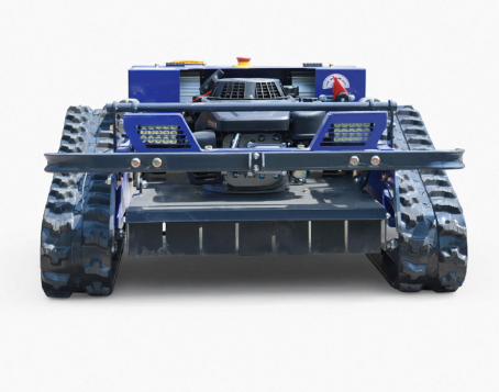 AWY-550 Commercial 224CC Remote-Controlled Tracked Lawn Mower | 550mm Cutting Width | 500m Remote Range thumbnail 2