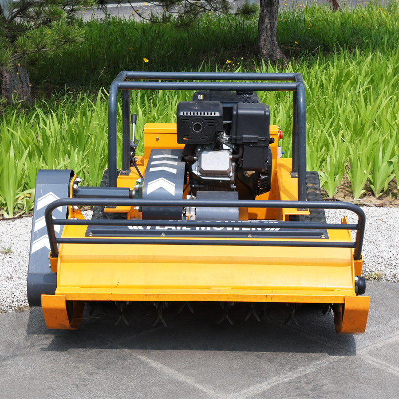 AWY 1000S Contractor Remote Control Commercial Tracked Flail Mower gallery image 1