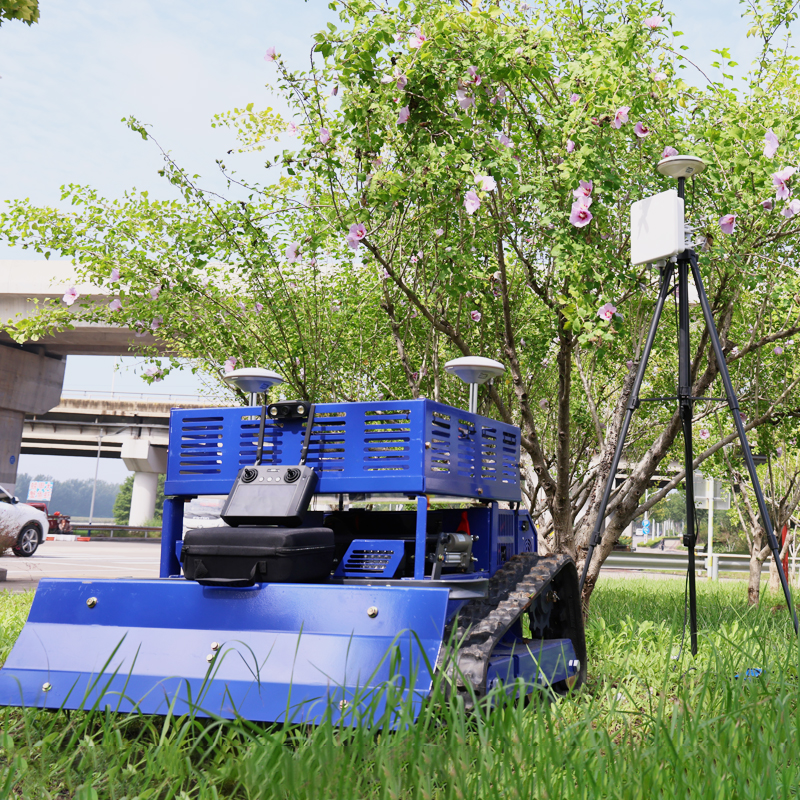 AWY-550GPS Crawler Remote Control Lawn Mower (GPS Autonomous Driving Version) gallery image 4