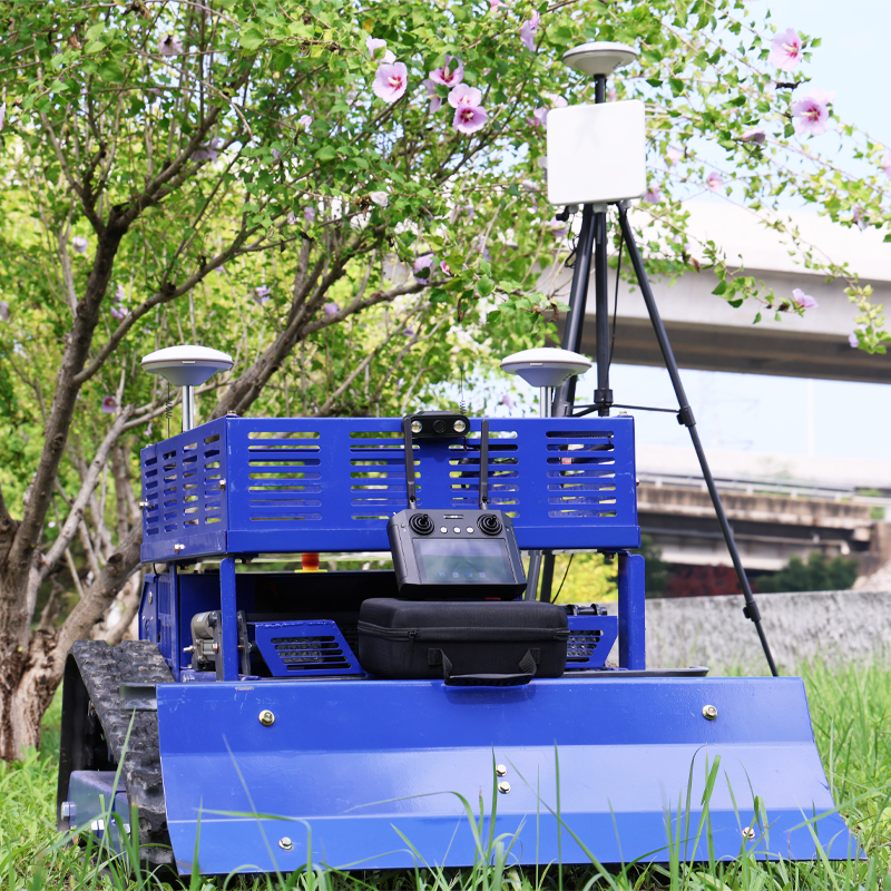 AWY-550GPS Crawler Remote Control Lawn Mower (GPS Autonomous Driving Version) gallery image 1