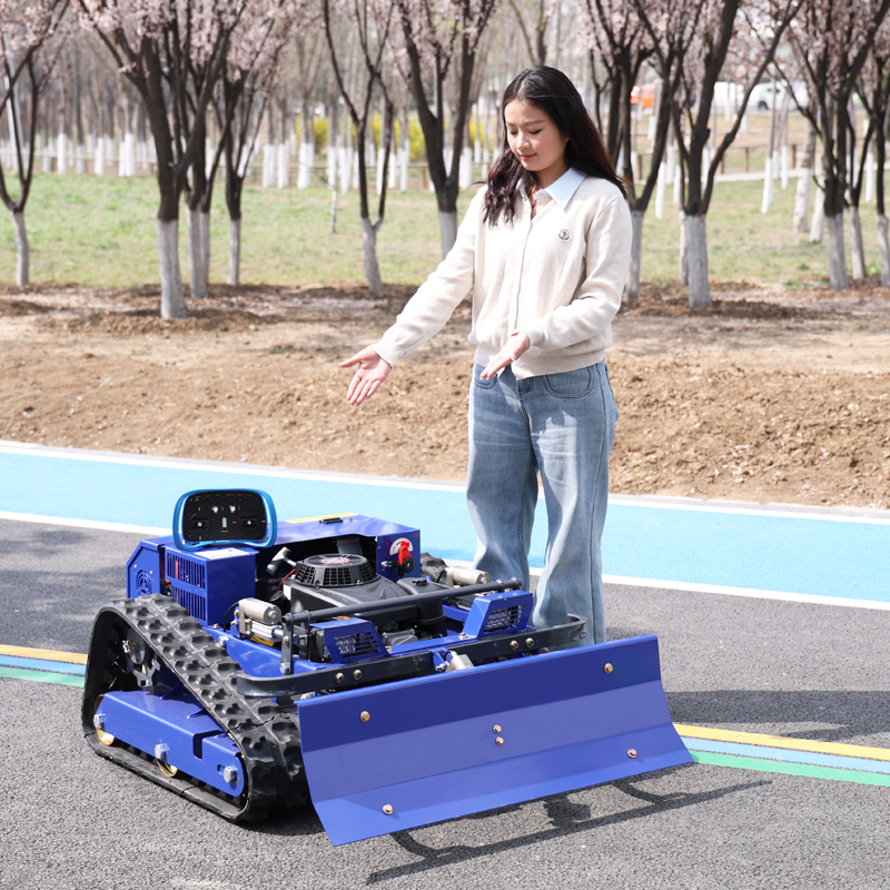 AWY-550 Remote Control Crawler Lawn Mower （display screen） gallery image 1