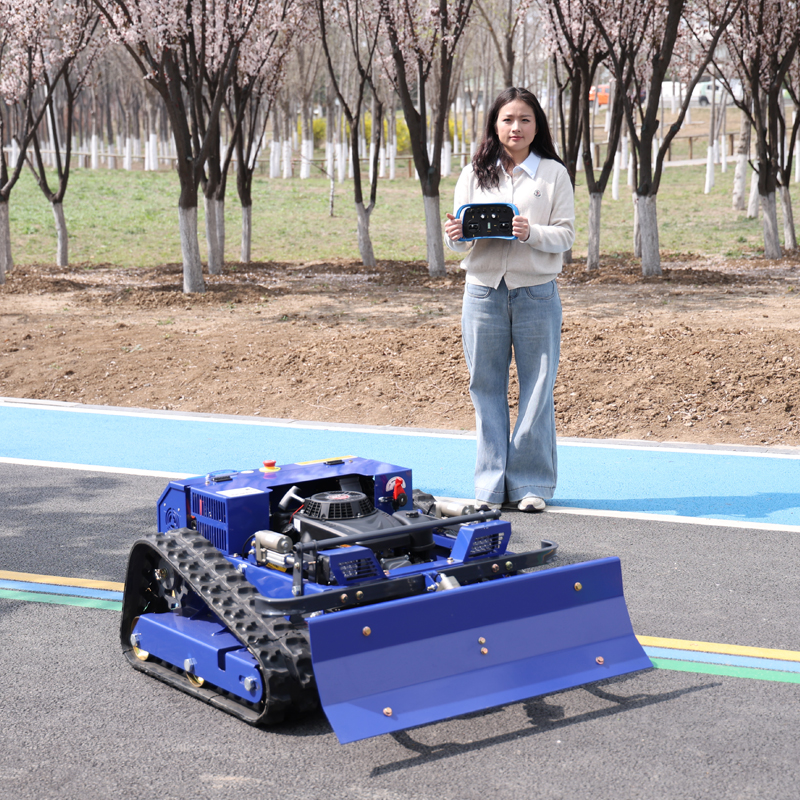 AWY-550 Remote Control Crawler Lawn Mower （display screen） gallery image 2