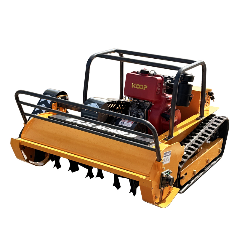 AWY 800S Commercial Remote-Controlled Tracked Flail Mower thumbnail 4