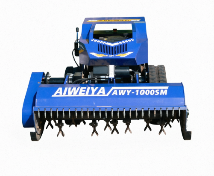 AWY-1000SM Remote-Controlled Tracked Flail Mower with 100cm Cutting Width thumbnail 2