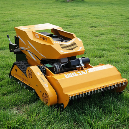 AWY-800SM Remote-Controlled Tracked Flail Mower for Professional Vegetation Management gallery image 4