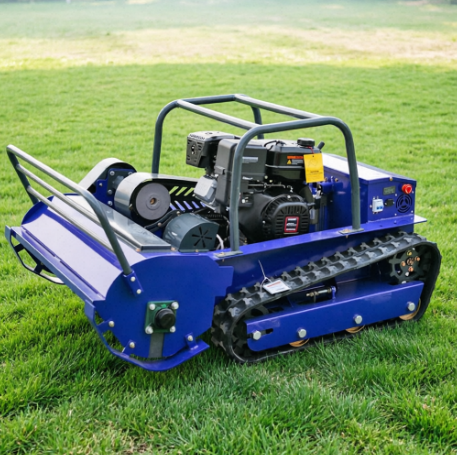 AWY 800S Commercial Remote Control Tracked Flail Mower gallery image 2