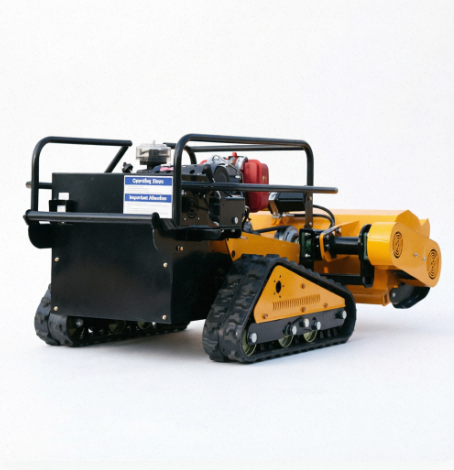 AWY-1000S PRO Heavy-Duty 100cm Diesel Remote Tracked Flail Mower thumbnail 3