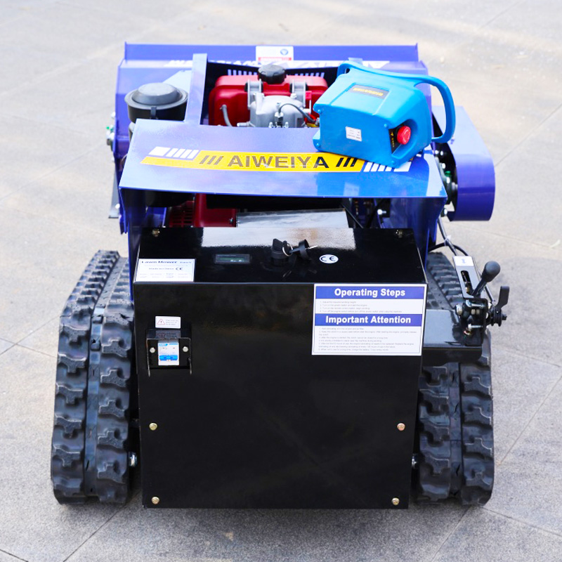 AWY-1000SM Remote-Controlled Tracked Flail Mower with 100cm Cutting Width detail image 3