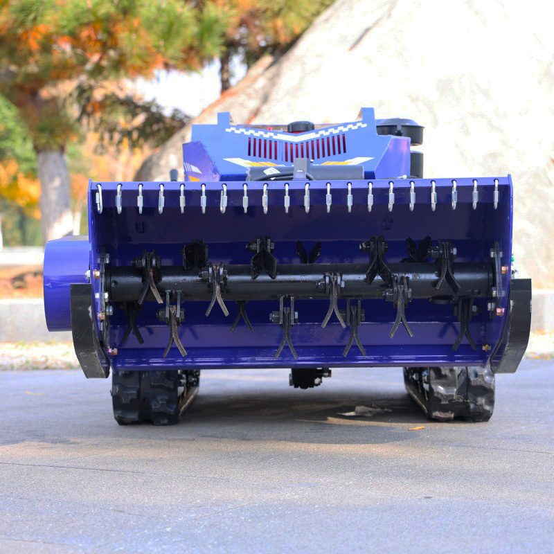 AWY-1000SM Remote-Controlled Tracked Flail Mower with 100cm Cutting Width detail image 1