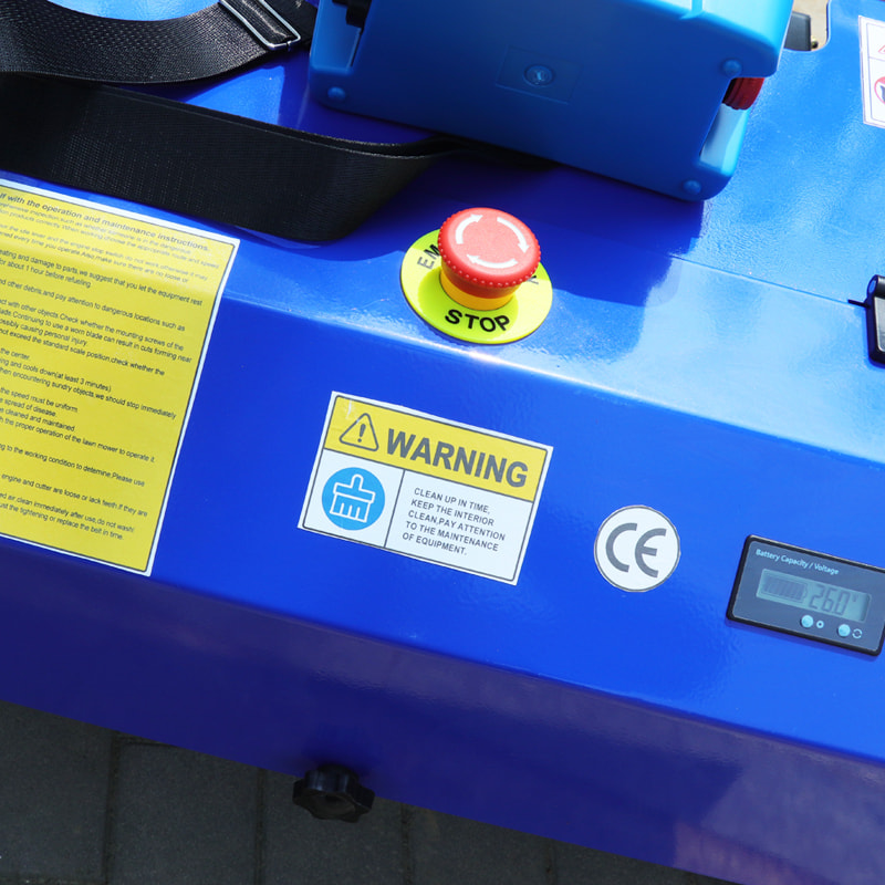 AWY-550 Remote Control Crawler Lawn Mower detail image 2