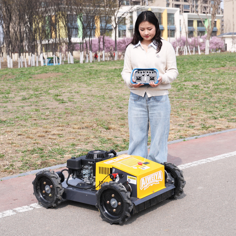 AWY-500W Remote Control Wheel Lawn Mower gallery image 6