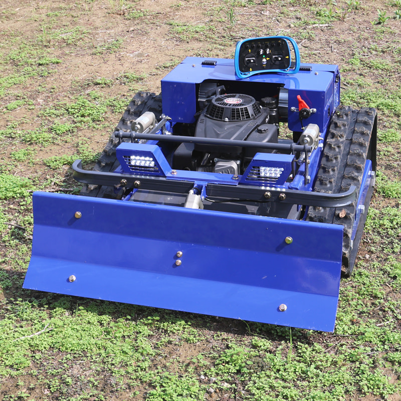 Remote Mower on Slope