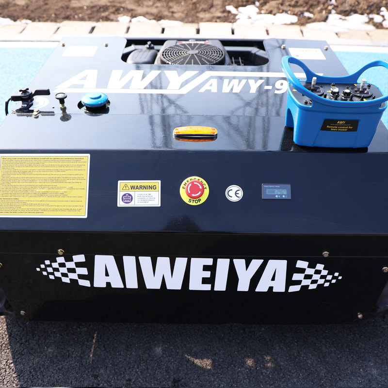 AWY-900 Remote Control Crawler Lawn Mower detail image 9